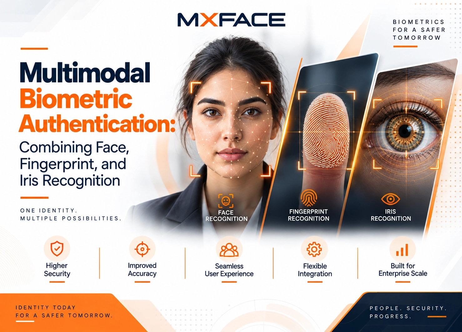 Multimodal Biometric Authentication: Combining Face, Fingerprint, and Iris Recognition